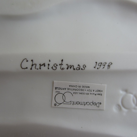 Department 56 Our Own Village Park Bench Colonial House of Collectibles box VTG - Picture 4 of 13